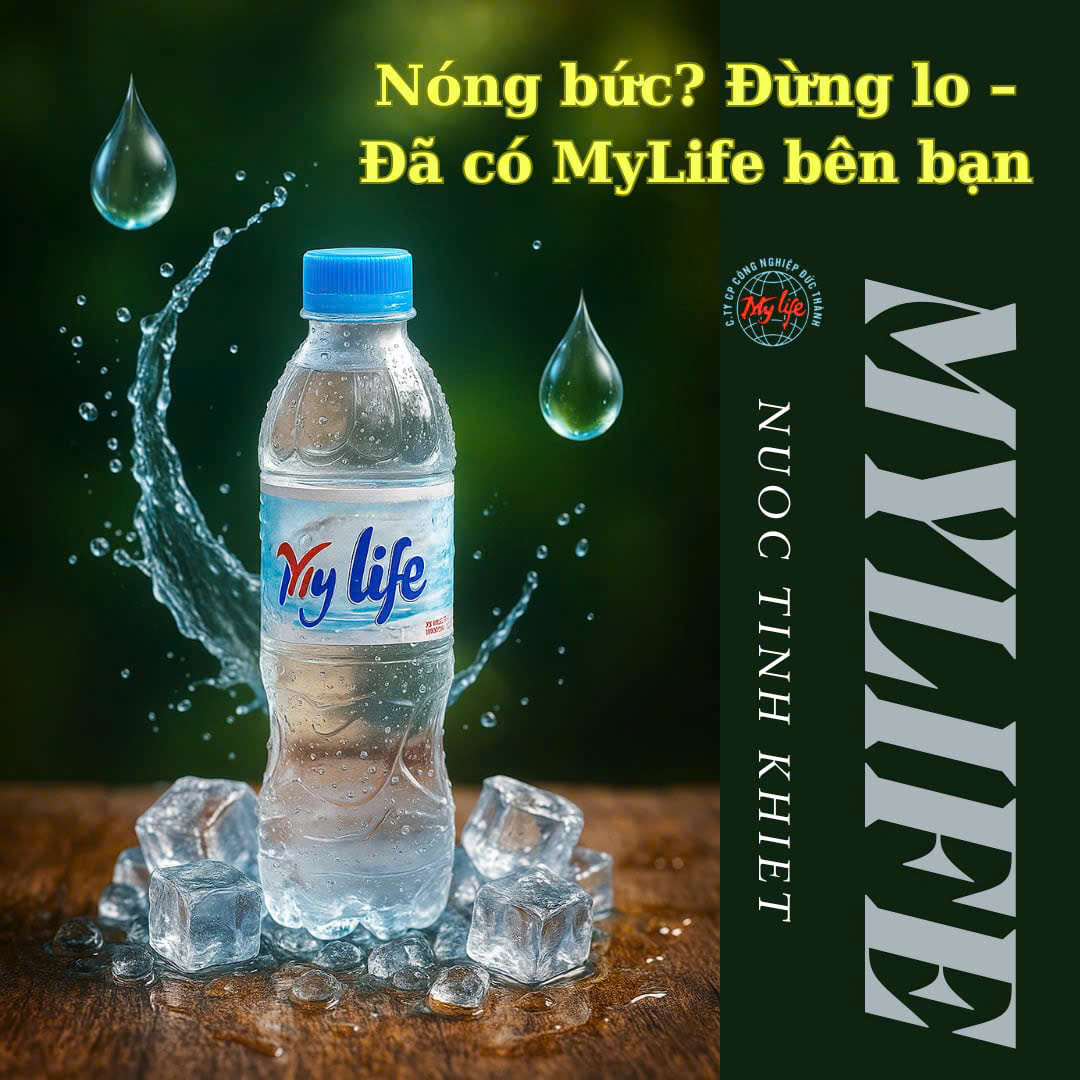 Top Nước Uống Tinh Khiết Cho Mùa Hè Nóng Nực - MYLIFE Luôn Sẵn Sàng